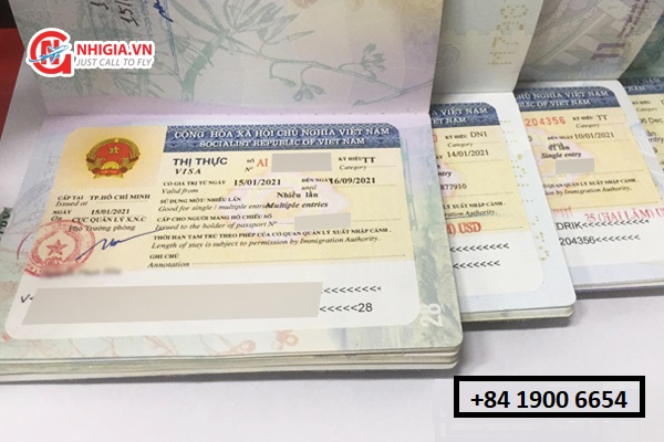 Validity period of Vietnam visa when carrying out entry procedures in 2021